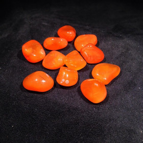 Pierres polies Cornaline (petites)