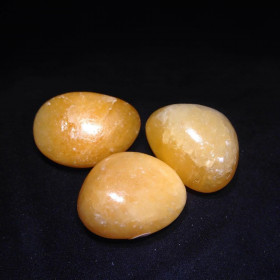 Pierres polies Calcite Miel