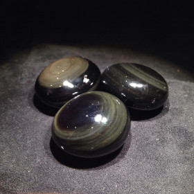 Pierres polies Obsidienne Oeil Céleste