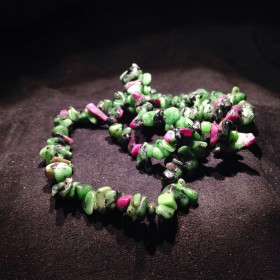 Bracelet baroque Rubis Zoïsite