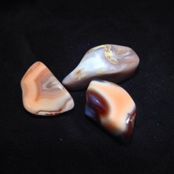 Pierres polies Agate du Botswana