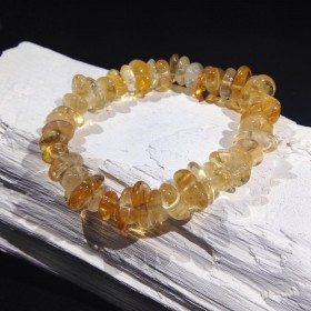 Bracelet baroque Citrine