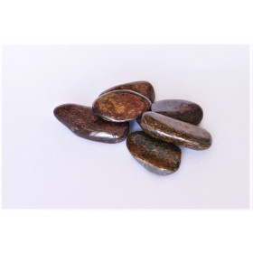 Pierres polies Bronzite