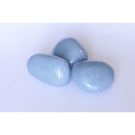 Pierres polies Angélite